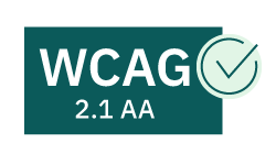 Conformité d’accessibilité certifiée par WCAG 2.1 niveau AA (lien externe vers la déclaration de conformité)